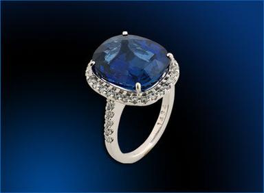 Royal Blue Sapphire Ring Size: Various