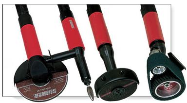 Red And Black Electric Power Full Air Grinder
