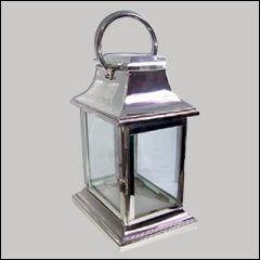 Silver Traditional Design Stainless Steel Lantern