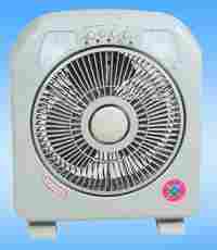 10" Rechargeable Fan With Emergency Led Lights