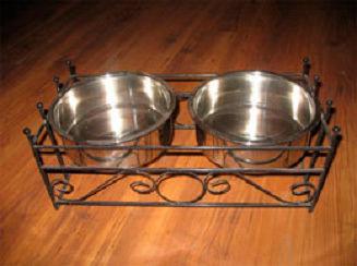 Stainless Steel Pet Feeding Bowls Application: Dog
