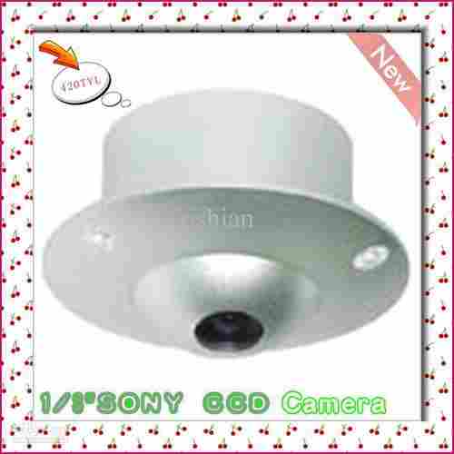 1/3" Color HAD UFO CCD 420TVL Security Dome Camera 0.8Lux