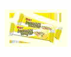 Wafer Yolli With Cream Lemon And Milk Coating Biscuits
