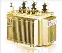 Distribution Transformer with Corrugated Tank