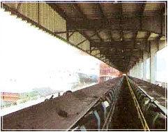 Industrial Trough Belt Conveyor Load Capacity: 100 Metric Ton
