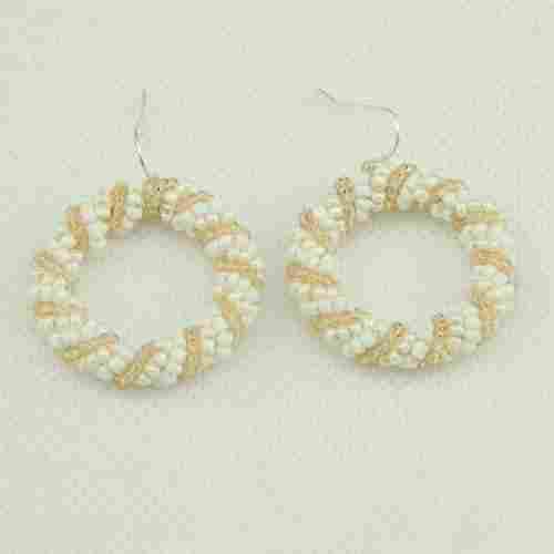 Beads Hoop Earrings