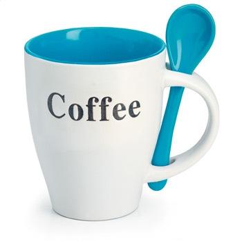 Promotional Coffee Mug With Spoon