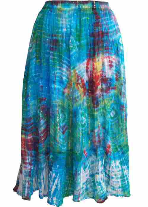 Tie-Dyed Women'S Skirts