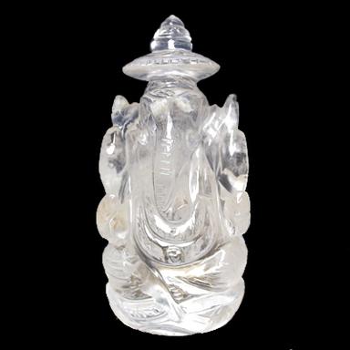 Semi Precious Gemstone Crystal Ganesh
