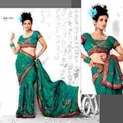 Attractive Finish Partywear Sarees