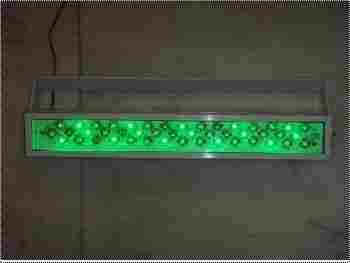 LED Facade Green Light