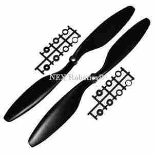 10x4.5 inch (25x 11cm) Pusher and Puller Propeller Matched Pair