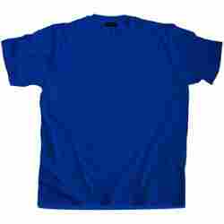 Plain Royal Blue Round Neck T-Shirts