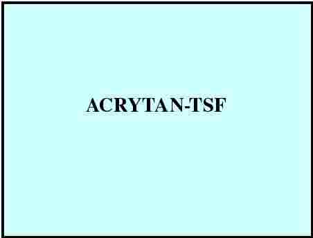 ACRYTAN-TSF