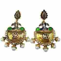 Peacock Design Earrings