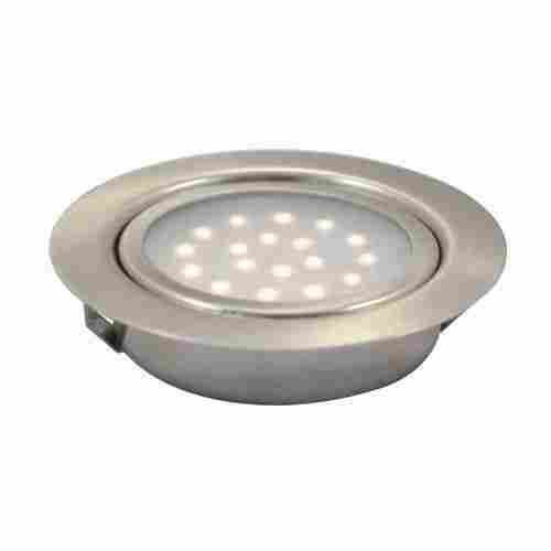 1.25W LED Recessed Round Swivel Under Cabinet Puck Light