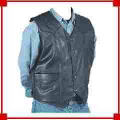 Men's Leather Noru Vest