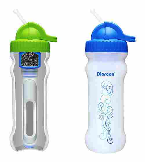 Diercon Filter Water Bottle