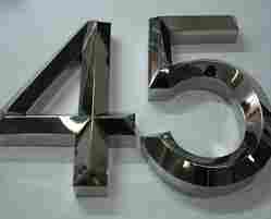 3-D Stainless Steel Letter