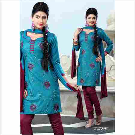 Unstitched Ladies Salwar Suit