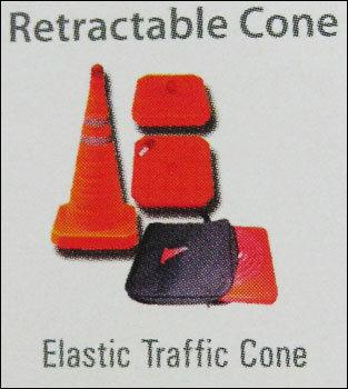 Retractable Cone Elastic Traffic Cone