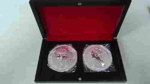 King And Queen Silver Coin