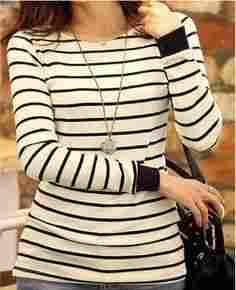 Black and White Striped Shirts