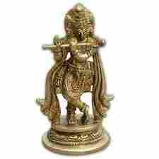 Stylish Krishna Metal Statue
