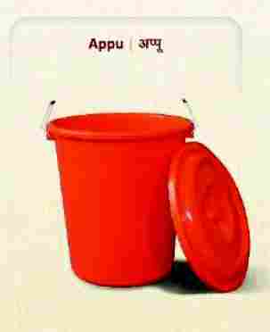 Red Color Bucket