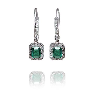 Grace Emerald Earrings