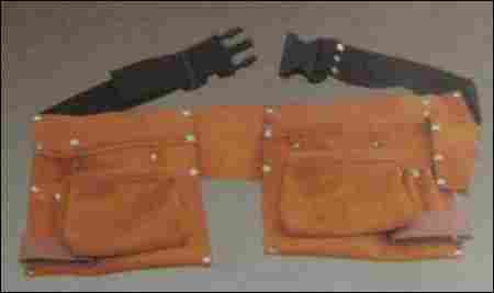 11 Pocket Split Leather Carpenter Apron (Gt-8000)
