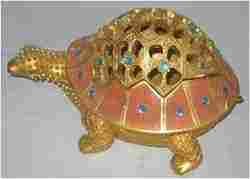 Resin Tortoise Jewellery Box