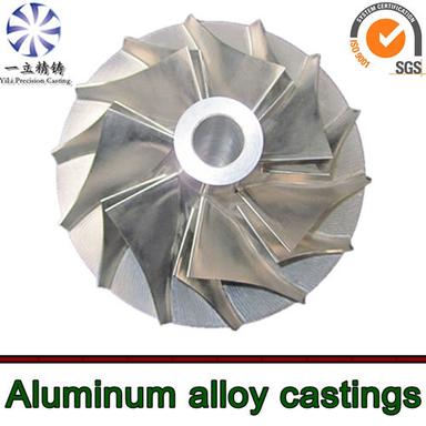 Aluminium Alloy Cnc Machining Compressor Wheel Used For Jet Engine Rc Airplane