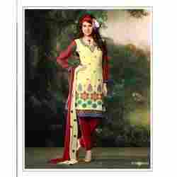 Printed Churidar Suit