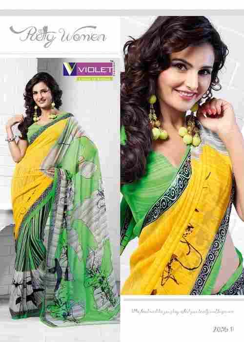 Bollywood Designer Printed Saree 