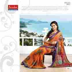 Ladies Designer Printed Saree