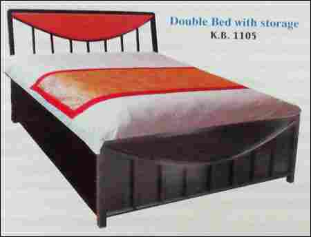 Double Bed With Storage (K B 1105)