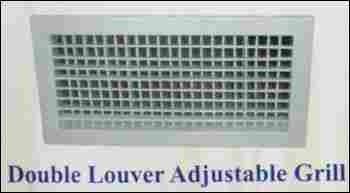 Double Louver Adjustable Grill