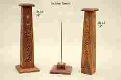 Wooden Incense Burner Towers