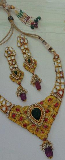 Pure Gold Necklace Set