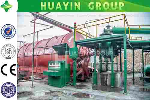 Huayin Brand Waste Tyre Pyrolysis Plant