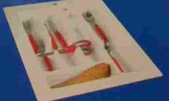 PVC Cutlery Tray