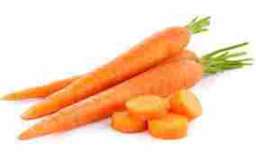Frozen Red Carrots