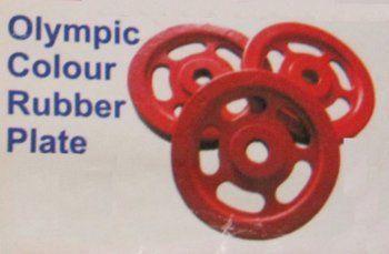 Olympic Colour Rubber Plate