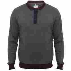 Knitted Full Sleeve Polo T-Shirt