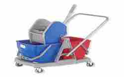 Double Mops Bucket Wringler Trolley