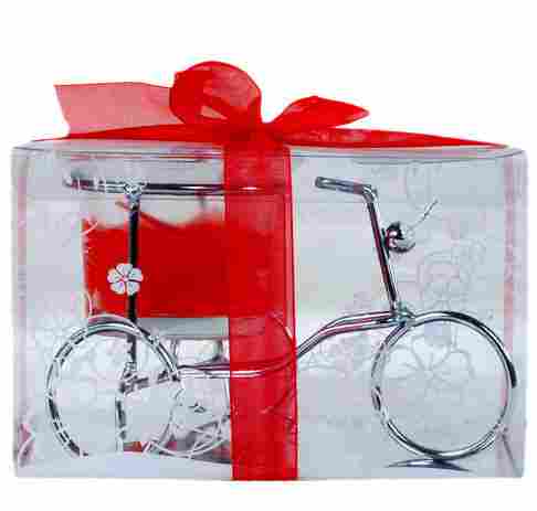 Bicycle Shaped Gel Candle