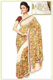 Exclusive Hand Embroidered Kantha Saree (OL-273)