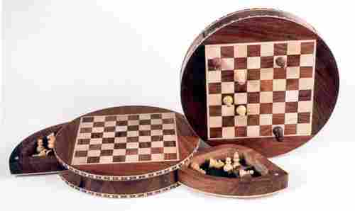 Inlaid Chess Board Game