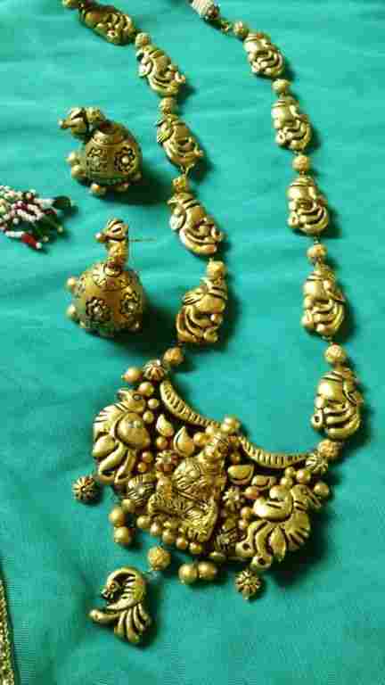 Maha Laxmi Terracotta Jewelry